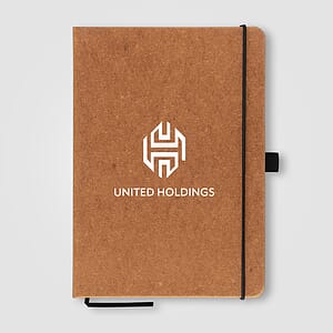 Carson 5.8'' x 8.3'' Recycled PU Leather Notebook