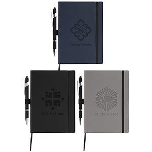 Hemingway Recycled Soft Cover Journal  Pen Set - A5 5.5'' x 8.3''