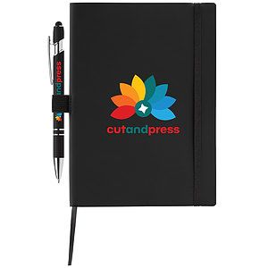 Hemingway Recycled Soft Cover Journal  Pen Set - A5 5.5'' x 8.3''