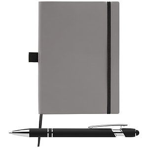 Hemingway Recycled Soft Cover Journal  Pen Set - A5 5.5'' x 8.3''