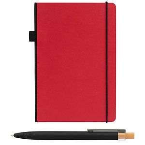 Recycled Kraft Paper Cover Journal  Pen Set - A5 5.9'' x 8.3''