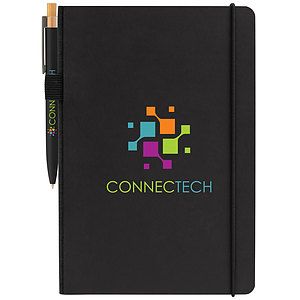Recycled Kraft Paper Cover Journal  Pen Set - A5 5.9'' x 8.3''