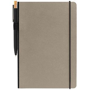 Recycled Kraft Paper Cover Journal  Pen Set - A5 5.9'' x 8.3''