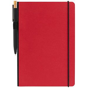 Recycled Kraft Paper Cover Journal  Pen Set - A5 5.9'' x 8.3''