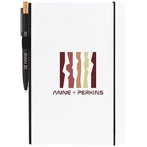 Recycled Kraft Paper Cover Journal  Pen Set - A5 5.9'' x 8.3''
