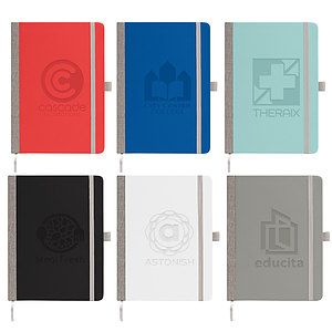 Steinbeck - Recycled Two Tone Hard Cover Notebook