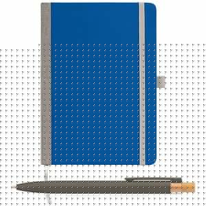 Steinbeck Recycled Hard Cover Journal  Pen Set - A5 5.9'' x 8.3''
