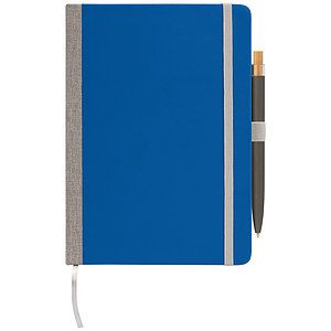 Steinbeck Recycled Hard Cover Journal  Pen Set - A5 5.9'' x 8.3''
