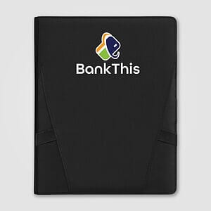 Coastal Threads Repreve Tech Organizer Padfolio - A4