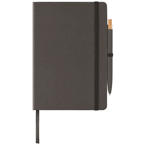 Terra Recycled Milk Carton Hard Cover A5 Notebook & Reborn Pen Set