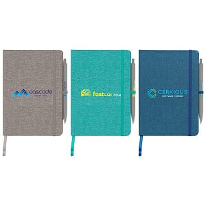 Melville RPET Notebook & Zen Pen Gift Set