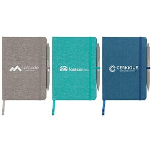 Melville RPET Notebook & Zen Pen Gift Set