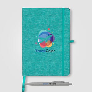 Melville RPET Notebook & Zen Pen Gift Set
