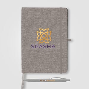 Melville RPET Notebook & Zen Pen Gift Set