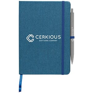Melville RPET Notebook & Zen Pen Gift Set