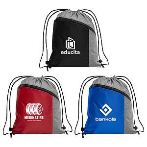 Geneva Drawstring Backpack - 210D Polyester