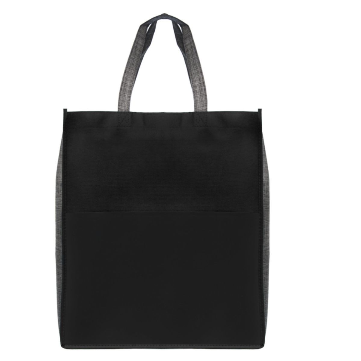 Canvas Tote Bag - With Side Panels & Pocket