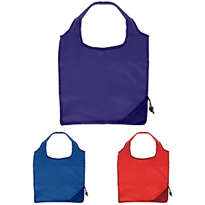Capri - Foldaway Shopping Tote Bag - 210D Polyester - Metallic imprint
