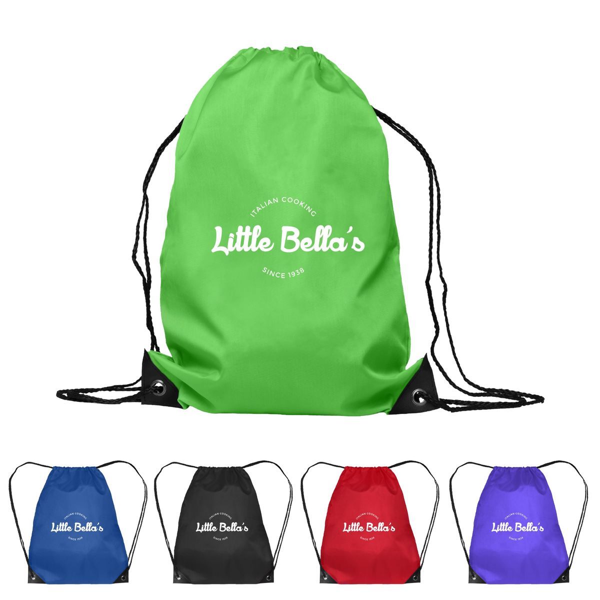 Broadway - Drawstring Backpack - 210D Polyester