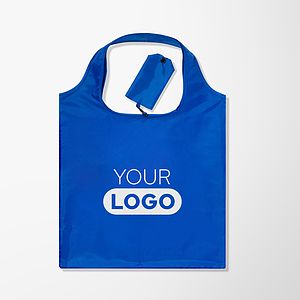 Santorini - Foldaway Shopping Tote Bag - 210D Polyester