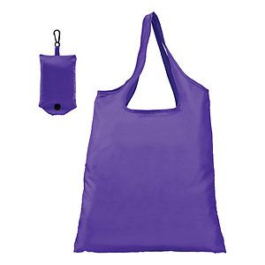 Santorini - Foldaway Shopping Tote Bag - 210D Polyester