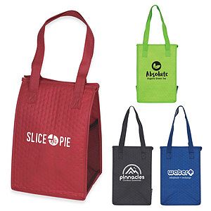 Cross Country - Non-Woven Insulated Lunch Tote Bag