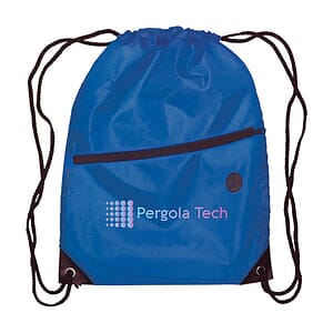 Daypack - Drawstring Backpack - 210D Polyester