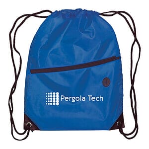 Daypack - Drawstring Backpack - 210D Polyester