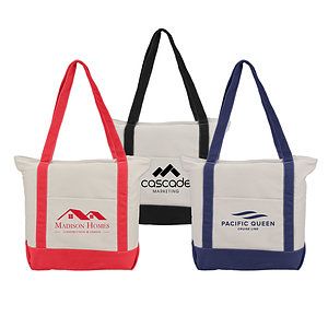 Zephyr - 12 oz. Cotton Canvas Boat Tote Bag