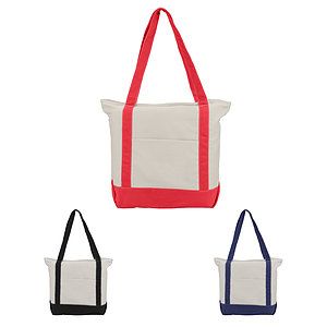 Zephyr - 12 oz. Cotton Canvas Boat Tote Bag