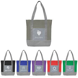 Glenwood - Non-Woven Tote Bag with 210D Pocket