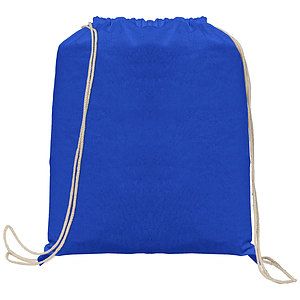 Java - 5 oz. Cotton Drawstring Backpack