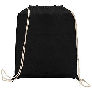 Java - 5 oz. Cotton Drawstring Backpack