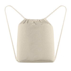 Java - 5 oz. Cotton Drawstring Backpack