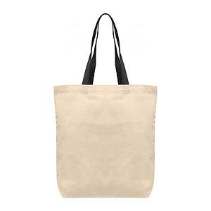 Tonga - 5 oz. Natural Cotton Tote w Color Straps