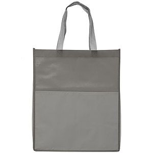 Rome RPET - Recycled Non-Woven Tote with 210D RPET Pocket