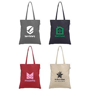 Geo - 5 oz. Recycled Cotton Tote Bag