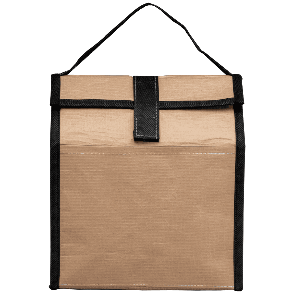 Natural - Woven Paper Cooler Lunch Bag