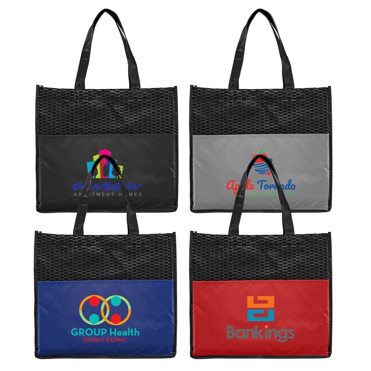 Plaza Deluxe - Non-Woven Convention Tote Bag