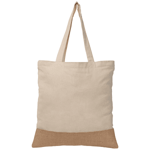 Rio™ Tote Bag - 5 oz. Recycled Cotton Blend with Jute