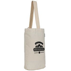 Tango - Dual-Bottle Wine Tote Bag - 8 oz. Recycled Cotton Blend