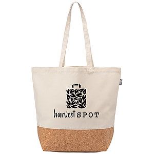 Alentejo - Recycled Cotton Tote Bag with Cork Bottom