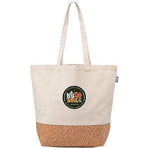 Alentejo - Recycled Cotton Tote Bag with Cork Bottom