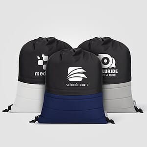 SportStyle RPET Nylon Drawstring Bag