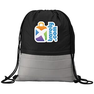 SportStyle RPET Nylon Drawstring Bag
