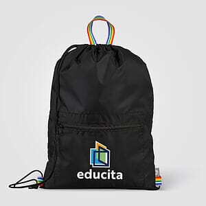 Spectrum Recycled Polyester Drawstring Bag - 2 gal