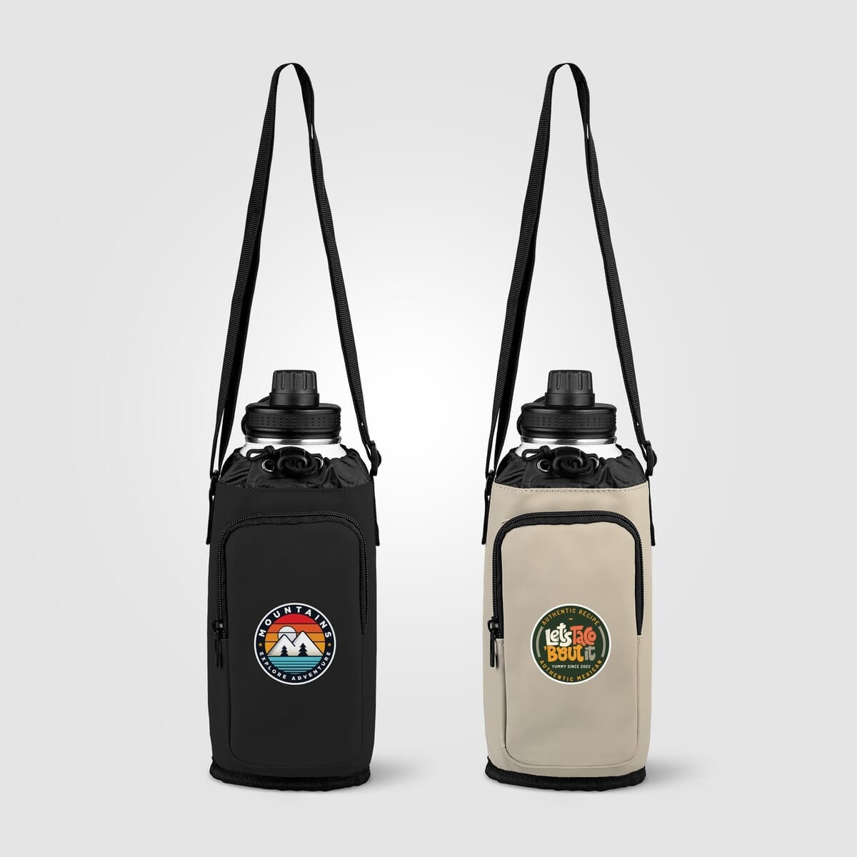 Malm Recycled PU Zipper Pocket Bottle Bag - 60 oz