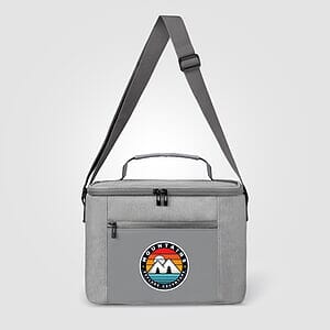 City Pack 600D RPET Zippered Cooler Bag - 2.6 gal