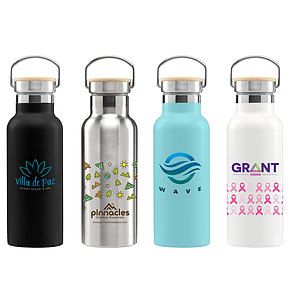 Oahu - 16 oz. Double-Wall Stainless Canteen Bottle