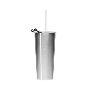 Excalibur - 21 oz. Double-Wall Stainless Tumbler with Straw​​